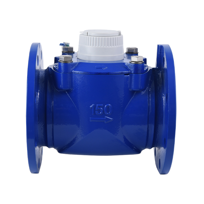 Medidor de água de asa espiral horizontal de amplo alcance WPD / DN40-DN200 R200
