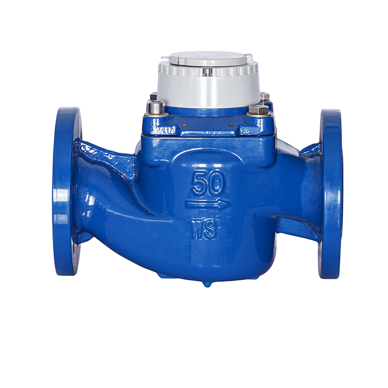 Medidor de água removível com asa espiral vertical de alta precisão WS-DN40-DN200